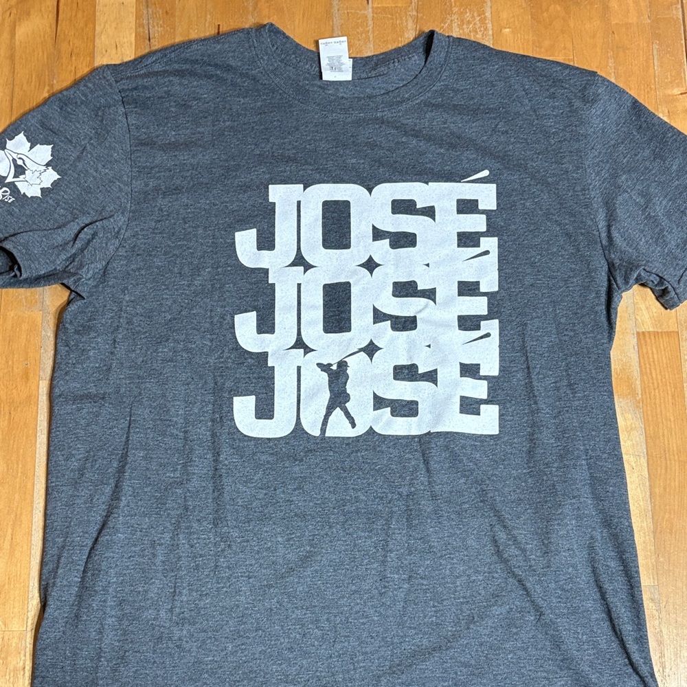 Toronto Blue Jays José Bautista Gray T-Shirt